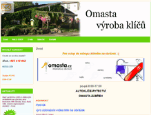 Tablet Screenshot of omasta.cz